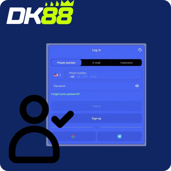 Quick Login to DK88 Casino